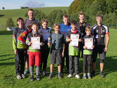 Alle Teilnehmer des MTB Bieberstein